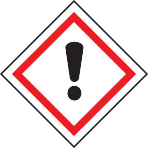 Irritant GHS label