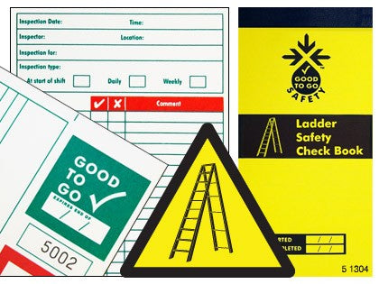 Good to go safety ladders check book