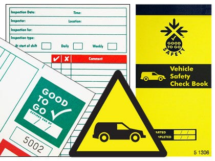 Good to go fleet vehicle safety check book