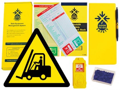 Good to go safety forklift weekly kit