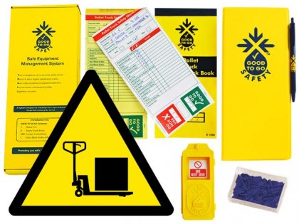 Good to go pallet truck safety weekly kit