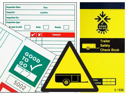 Good to go trailer safety check book