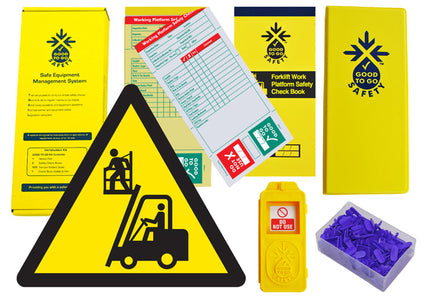 Good To Go Safety Man Basket Weekly Kit (1 tag, 100 seals, 2 check books & 1 wallet with pen