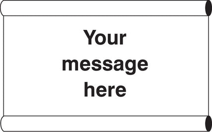 Design Your Own Banner c/w loops 1270x610mm