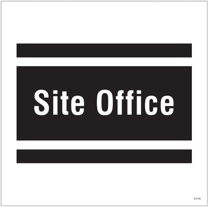 Site office, site saver sign 400x400mm