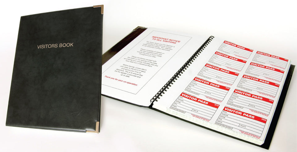 Visitors Book Kit - Book,300 inserts,10 wallets