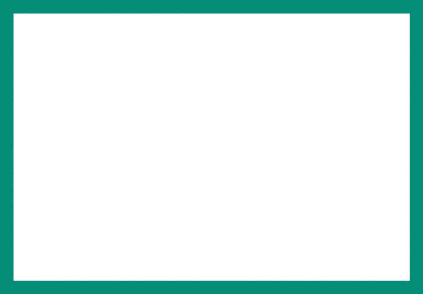 Blank Adapt-a-sign - Green Border 215x310mm