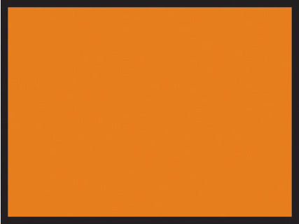 Front placard 400x300mm self adhesive