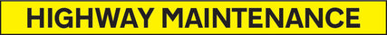 Highway maintenance - 1300x100mm reflective SAV