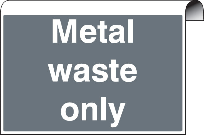 Roll Top - Metal waste only
