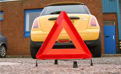 Vehicle Warning Triangle in Case
