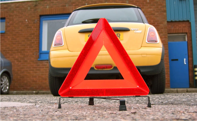 Vehicle Warning Triangle in Case