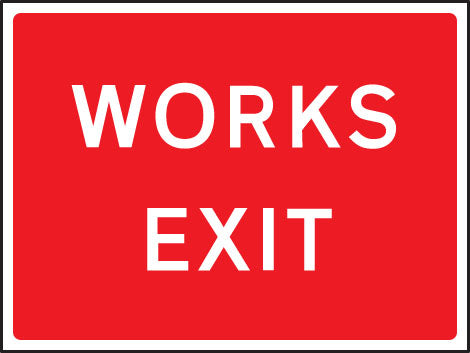 Works exit 1050x750mm Class RA1 zintec