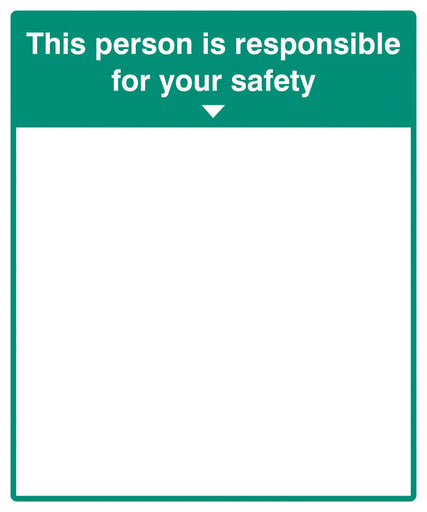 Mirror Message - This person is responsible for your safety