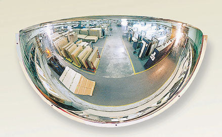 Half Dome Mirror (600dia 180deg) to view 3 directions