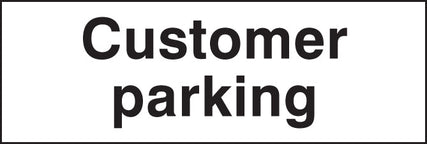 Customer parking