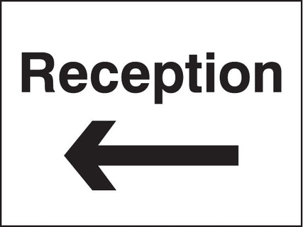 Reception arrow left
