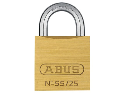55/25mm Brass Padlock