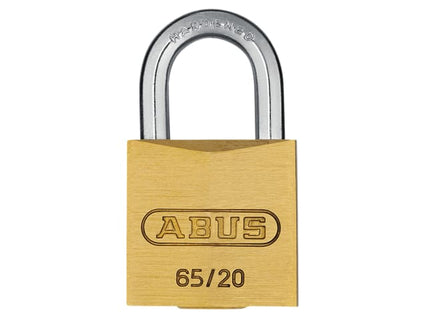 65/20mm Brass Padlock