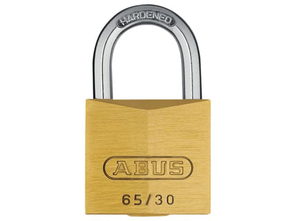 65/30mm Brass Padlock