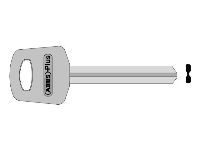 X Plus Key Blank 23211