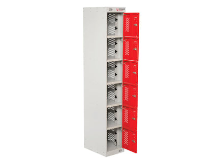 PowerStation™ 6 Door Charging Locker 300 x 450 x 1800mm