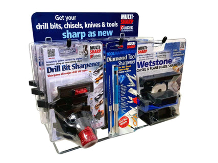 Sharpening Display Whet/Drill/Multipurp