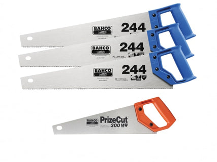 3 x 244 Hardpoint Handsaw 550mm (22in) & 1 x 300-14 Toolbox Saw 350mm (14in)