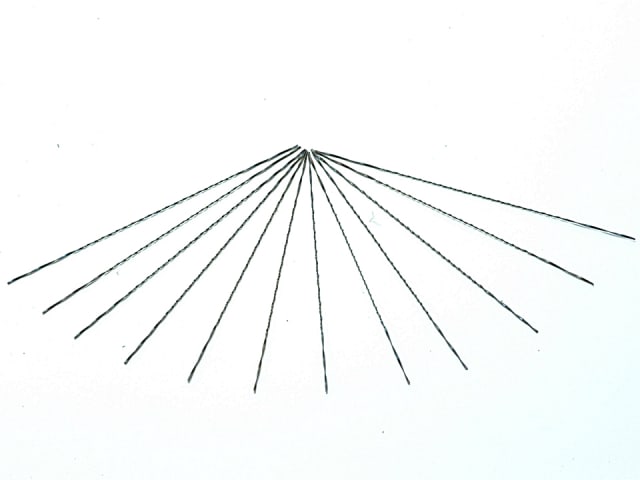 302-83S-12P Spiral Fret Saw Blades Medium 130mm (5in) (Pack of 12)