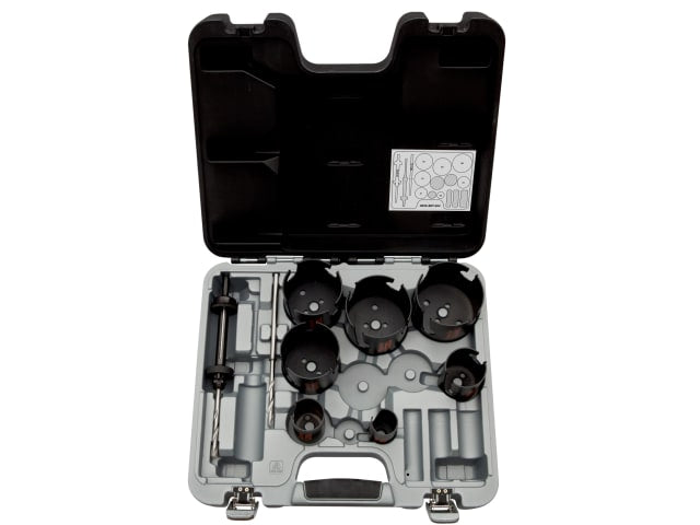 Multi-Construction Superior™ Holesaw Set, 9 Piece
