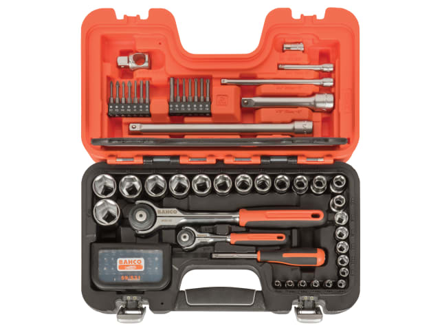 SW79 Swivel Socket Set of 79 Metric 1/4in & 1/2in Drive