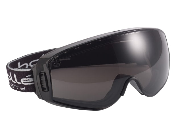 Pilot PLATINUM® Ventilated Safety Goggles - Smoke