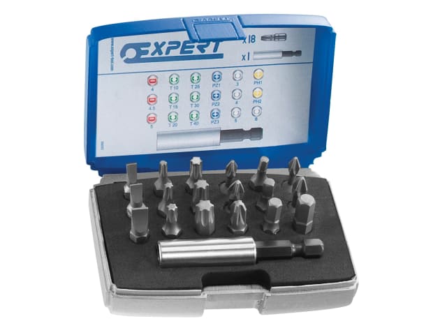 E113901 1/4in Bit Set, 19 Piece