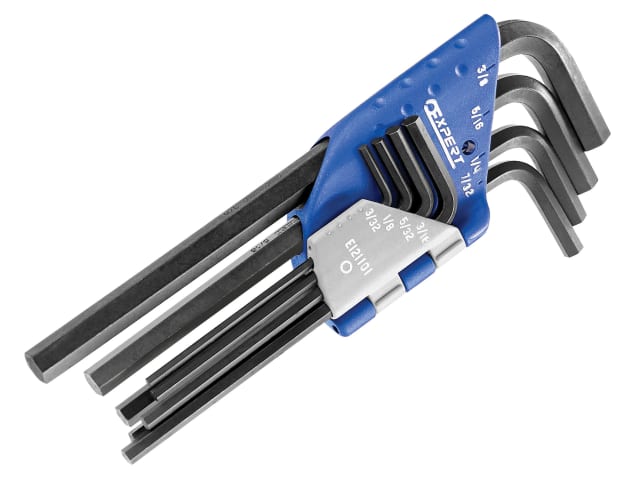 Hexagon Key Long Arm Set, 8 Piece (3/32-3/8in)