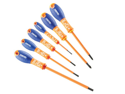 Insulated Screwdriver Set, 6 Piece SL/PH