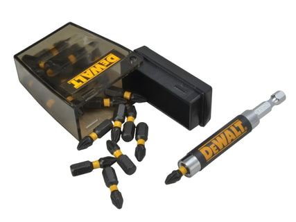 Extreme Impact Torsion Bits PZ2 25mm + Magnetic Holder Display 21 Piece