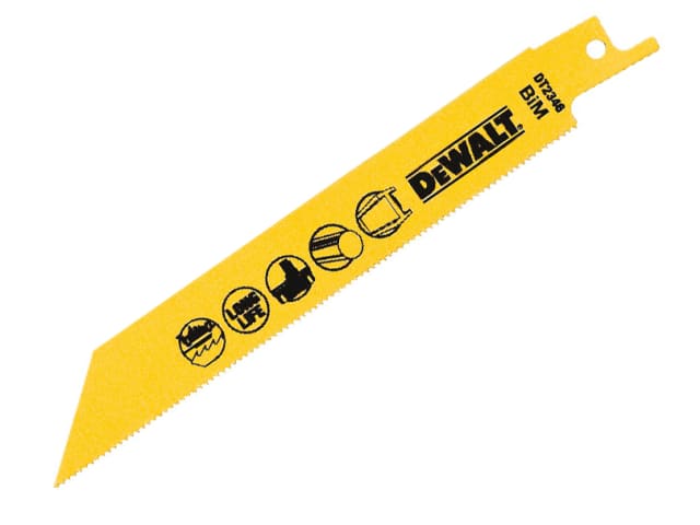 Bi-Metal Reciprocating Blade for Metal Cordless 152mm x 1.4 TPI Pack of 5