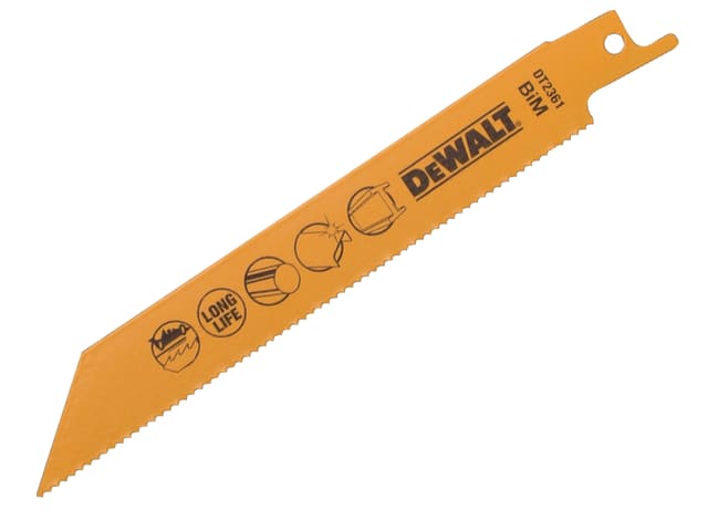 Bi-Metal Reciprocating Blade for Metal 152mm x 1.8 TPI Pack of 5