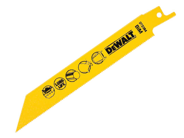 Bi-Metal Reciprocating Blade for Metal 152mm x 1.4 TPI Pack of 5