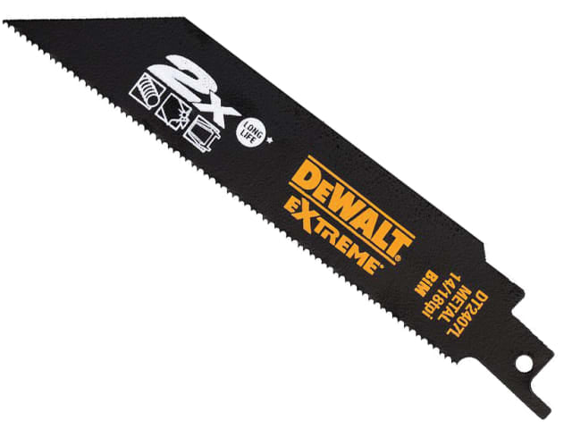 2X Life Reciprocating Metal Blade 152mm x 14/18 TPI Pack of 5