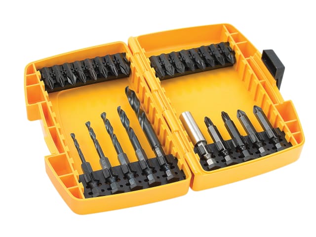 DT70502 Impact Drill & Screwdriver Set, 26 Piece