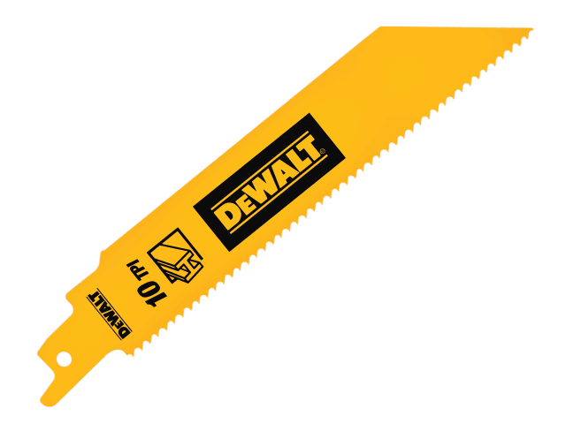 Bi-Metal 1in High Metal Reciprocating Blade 152mm x 10 TPI (Pack 5)