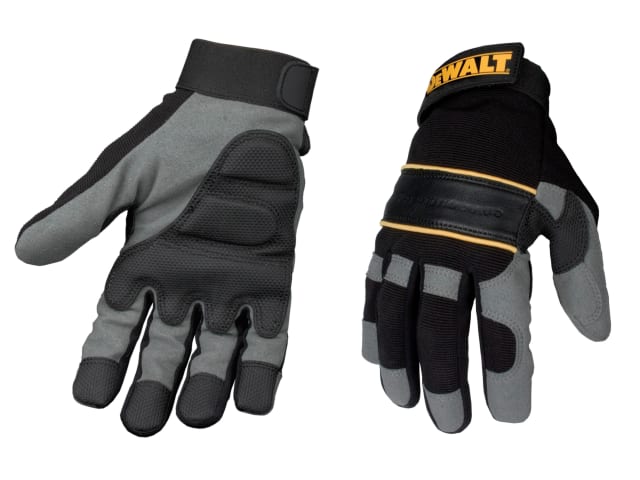Power Tool Gel Gloves Black / Grey DPG33L