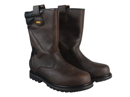 Classic Rigger Brown Safety Boots UK 7 EUR 41