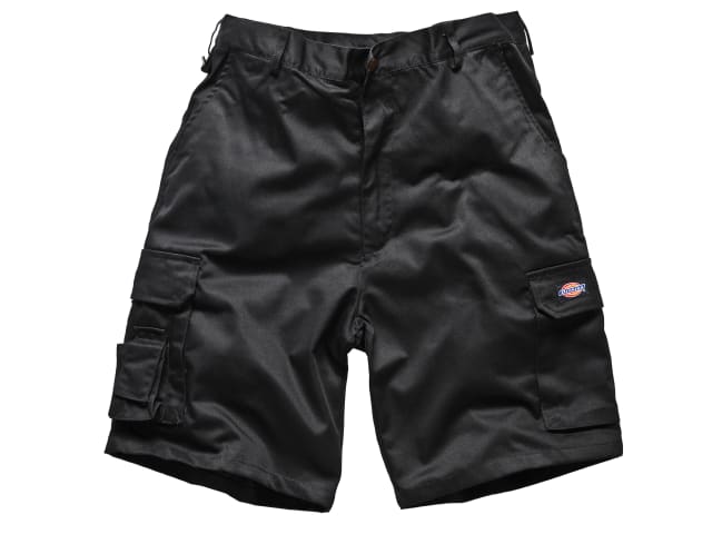 Redhawk Cargo Shorts Black Waist 32in