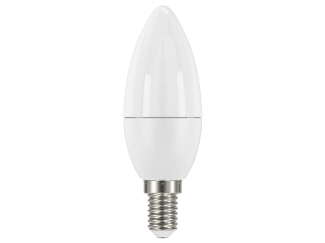 LED SES (E14) Opal Candle Non-Dimmable Bulb, Warm White 250 lm 3.4W