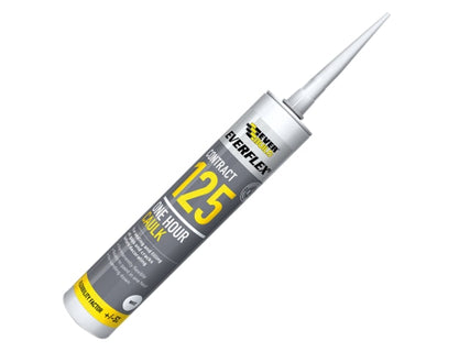 One Hour Caulk 125 White 300ml
