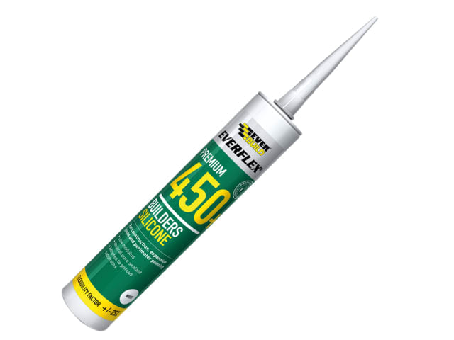 450 Builders Silicone Sealant Grey 300ml