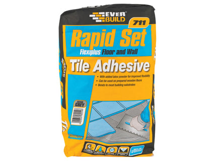 Rapid Set Flexiplus Tile Adhesive 10kg