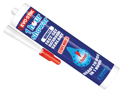 1 Hour Shower Sealant White 310ml
